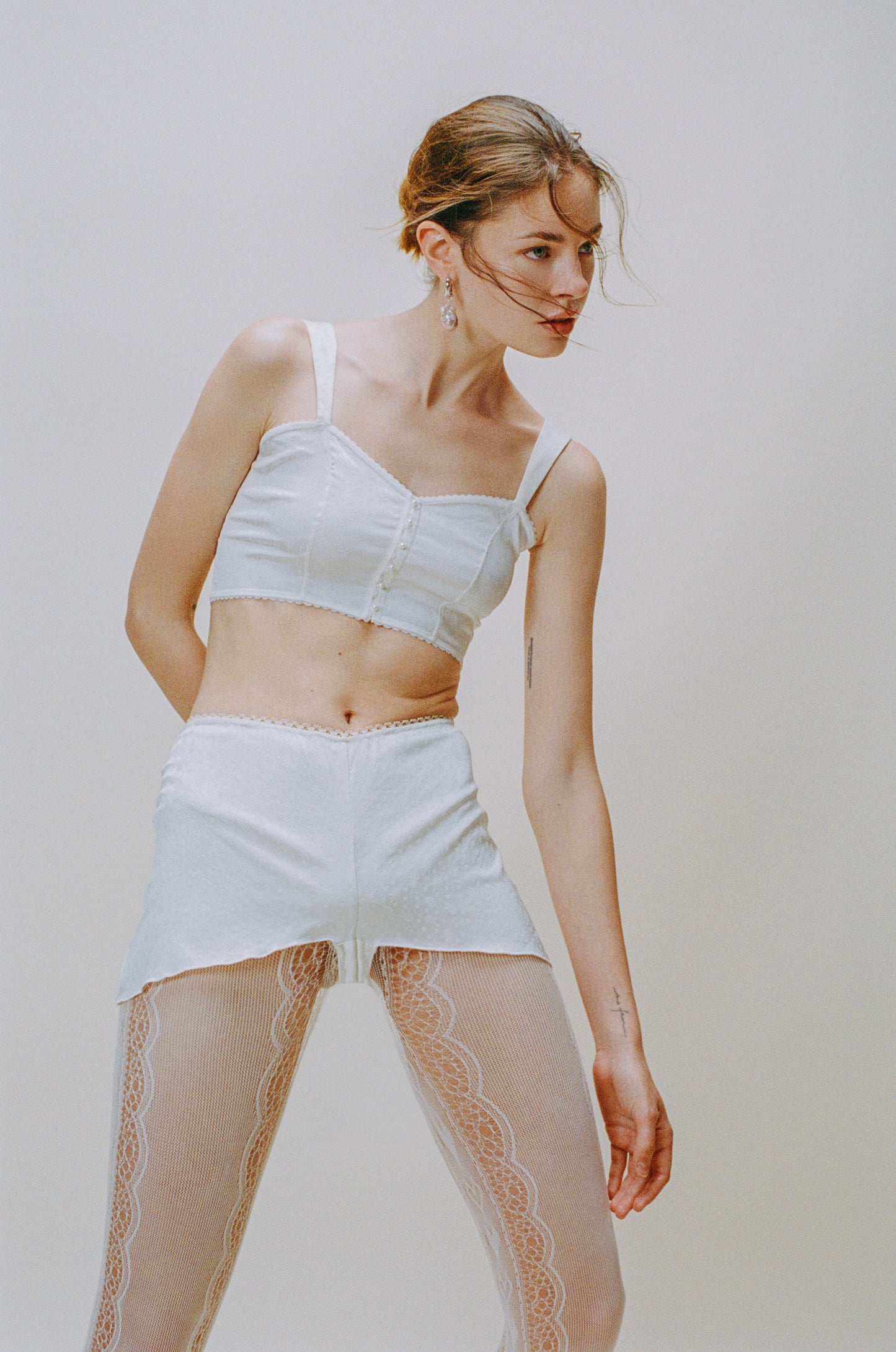 ALEXA shorty ivoire